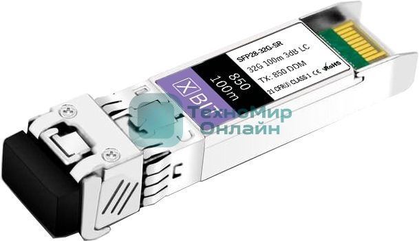 Трансивер Xbit SFP28-32G-SR SFP28 32Gb/s 100m 850nm MM 3dB 2LC DDM