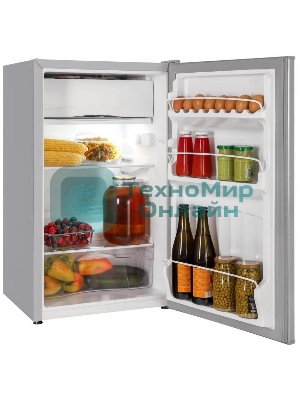 Холодильник Nordfrost NR 403 S серебристый однокамерный 100/11 л морозилка сверху