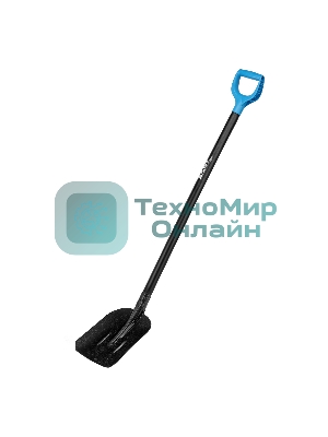 Лопата совковая Palisad LUXE 235х285х1310 мм, ребра жесткости, деревянный черенок, с рукояткой