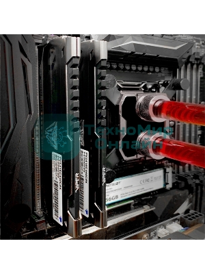 Оперативная память Patriot Viper Steel, DDR4, 32GB (2x16GB), 3600MHz, CL18, DIMM, радиатор, черный