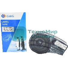 Картридж ленточный G&G GG-M21-750499 черный на белом 19.1x4.9 для Brady BMP21-PLUS, BMP21-LAB