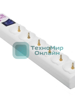Фильтр-удл. PC сер. 1,9м 6 р 16А SPG6-16-1,9М