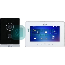 Комбинированный домофон Dahua DHI-KTW01 белый