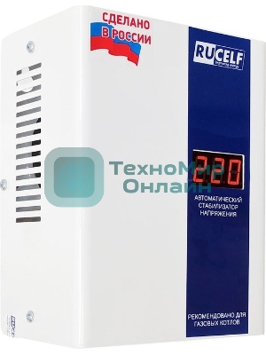 Стабилизатор напряжения Rucelf Котел-400 0.4кВА однофазный белый