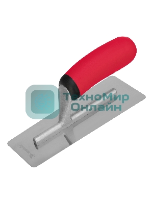 Кельма для венецианской штукатурки Matrix, нержавеющая сталь, 200 х 80 мм., 2-комп. ручка