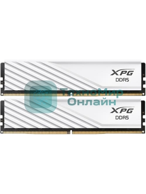 Оперативная память XPG Lancer Blade, DDR5, 32GB (2x16GB), 6400MHz, CL32, DIMM, с радиаторами, белый