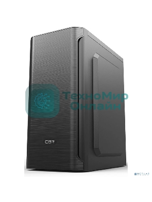Компьютерный корпус CBR mATX Minitower MX10, c БП PSU-ATX450-08EC (450W/80мм), 2*USB 2.0, HD Audio+Mic, черный