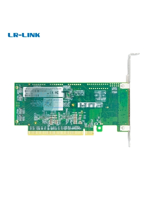 Адаптер для SSD PCIe x16 to Two SlimSAS SFF-8654 8i Retimer Adapter