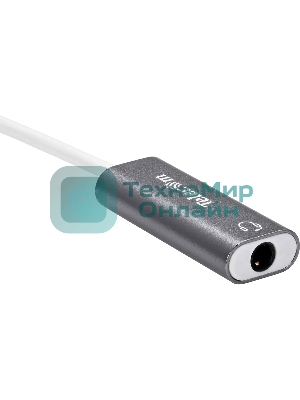 Переходник аудио USB2.0(M)-->3.5мм F (гнездо) Telecom 0.1м