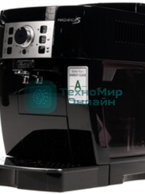 Кофемашина автоматическая DeLonghi ECAM 22.110.B черный, исп. кофе - молотый/зерновой, 1.8 л, 1450 Вт, 15 Бар.