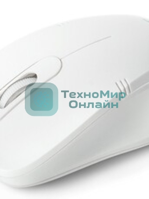 Мышь проводная Crown CMM-502 белый, 1000 dpi, USB, кнопки - 3