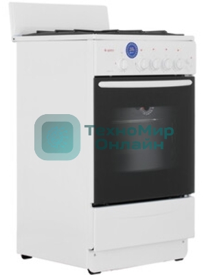 Плита газовая Gefest ПГ 3200-06 К35 белый, конфорок 4 шт, духовка 42 л, 50 см x 85 см x 53 см