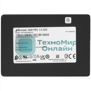 Накопитель SSD Micron 5400PRO 480Gb SATA 2.5