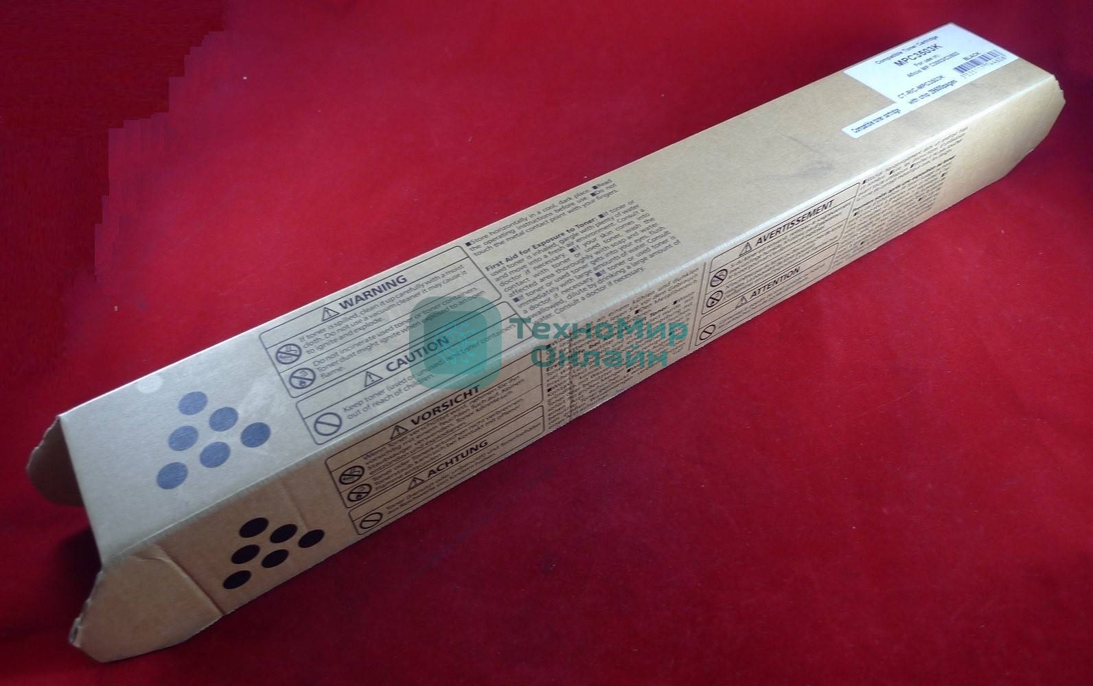 Картридж лазерный Ricoh Aficio MP C3003/C3503 черный, type MPC3503E (туба, 500г) JPN