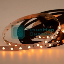 Лента светодиодная открытая, 10 мм, IP23, SMD 5050, 60 LED/m, 12 V, цвет свечения желтый