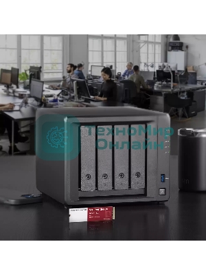 Накопитель SSD WD Red SN700, 1Tb, PCIe 3.0 x4, M.2 2280, NVMe, R/W 3430/3000