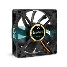 Вентилятор для корпуса ExeGate EX08015B3P черный, 80 мм, 2000 об/мин, 21 дБ, 3 pin