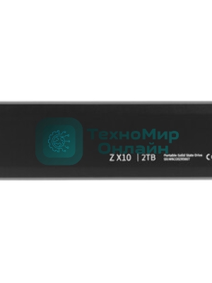 Внешний SSD Netac ZX10, 2TB, USB 3.2 Gen 2 Type-C, R/W 1050/1050, черный