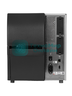 Принтер этикеток термотрансферный коммерческий Zebra TT ZT411 203 dpi, 356 мм/сек, USB, RS-232, Ethernet, USB Host, Bluetooth, серый/черный