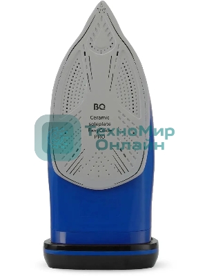 Утюг BQ SIC1003 черный/синий, 3000 Вт, 45 г/мин, 200 г/мин, 320 мл