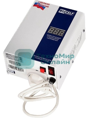 Стабилизатор напряжения Rucelf Котел-400 0.4кВА однофазный белый