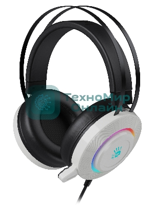 Гарнитура Bloody G521 белый, проводная, подсветка