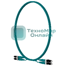 Патч-корд Panduit FZ2ELLNLNSNM002 2x50/125 OM4 LC дуплекс-LC дуплекс 2м LSZH аквамарин