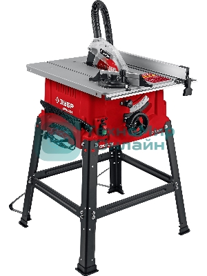 Станок ЗУБР СРЦ-254с 1900 Вт напольный со станиной распиловочный