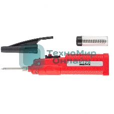Паяльник беспроводной Matrix 4.5 В, 8 Вт, 350С, припой 10г.