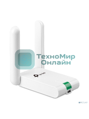 Сетевой адаптер TP-Link SOHO TL-WN822N Адаптер W300M High-Power Wireless USB Adapter, 2x2 MIMO, 802.11n