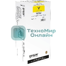 Картридж струйный Epson C13T878440 желтый (50000 стр. 425.7 мл) для WorkForce WF-R5190DTW WF-R5190, WF-R5690DTWF WF-R5690