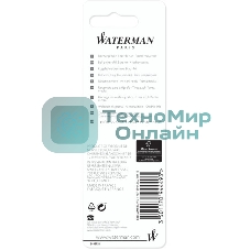 Стержень шариковый Waterman Standard Maxima (CWS0944490) M 1мм, синие чернила, блистер