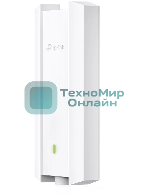 Двухдиапазонная точка доступа TP-Link EAP623-Outdoor HD, для улицы и помещений с поддержкой Wi-Fi 6 AX1800, 1 гиг. порт RJ45, 802.3af/at, Passive PoE (48 В, 0,5 А), IP67