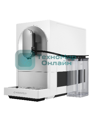 Кофемашина автоматическая Maunfeld MF-A8021CWH белый, исп. кофе - зерновой, 1.1 л, 1470 Вт, 19 бар