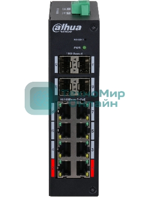 Коммутатор Dahua DH-HS4412-8ET-96 управляемый