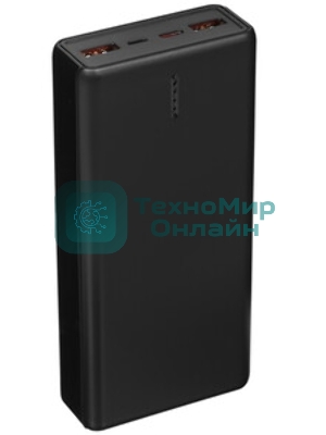 Портативный аккумулятор Digma DGPF20B 20000mAh QC3.0/PD3.0 22.5W 3A 2xUSB-A/USB-C черный