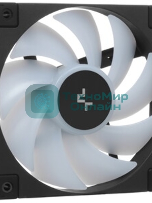 Вентилятор для корпуса DEEPCOOL FD12 черный, 120 мм, 2050 об/мин, 26.9 дБ, 4 pin