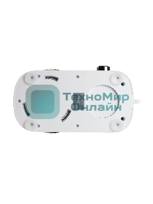 Миксер стационарный Endever Sigma-25, 1000 Вт., планетарный, многофункциональный, стальная чаша 3,5 л., регулировка скорости, белый/красный