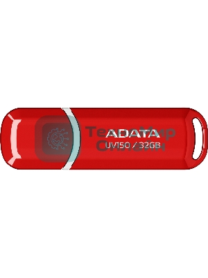 Флешка USB ADATA UV150 (AUV150-32G-RRD), 32Gb, USB 3.0, R/W 35/10, красный