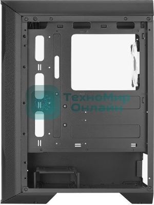 Компьютерный корпус Aerocool/Formula Splinter Duo-G-BK-v1 черный без БП mATX 2x120мм 2xUSB3.0 audio