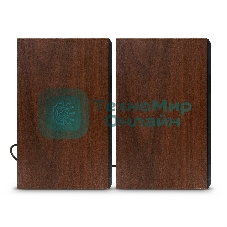 Акустическая система 2.0 ExeGate EX287058RUS Tango 312 (питание USB, 2х3Вт (6 Вт RMS), 80-20000Гц, светлое дерево)