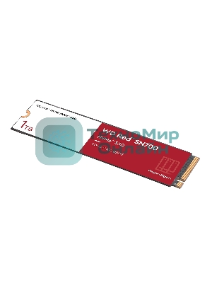 Накопитель SSD WD Red SN700, 1Tb, PCIe 3.0 x4, M.2 2280, NVMe, R/W 3430/3000