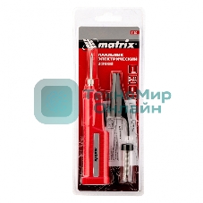 Паяльник беспроводной Matrix 4.5 В, 8 Вт, 350С, припой 10г.