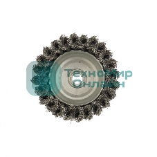 Щетка Matrix для УШМ, 100 мм, М14, Чашка, крученая проволока 0,35 мм