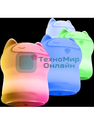Умный детский ночник Кошка, товарный знак SBER SBDV-00125