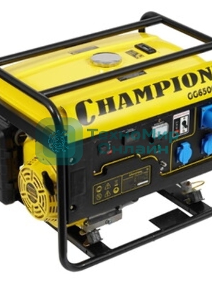 Электрогенератор бензиновый Champion GG6500, 5 кВт, 97 дБ, 72 кг