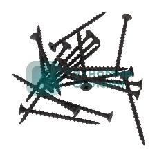 Саморез гипсокартон-дерево Kranz 3.5х55, пакет (20 шт.)