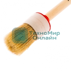 Кисть круглая MTX 82080 №10 (40 мм), натуральная щетина, деревянная рукоятка