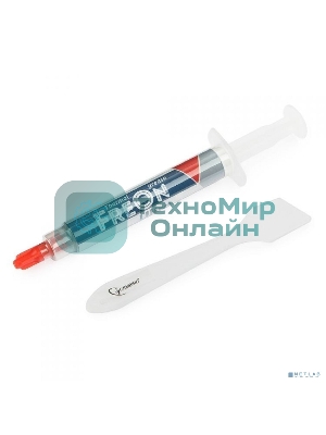 Термопаста Gembird FreOn Ultra GF-21-3 для радиаторов, 3гр, шприц
