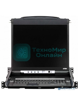 Квм консоль ATEN DUAL RAIL LCD PS/2-USB CONSOLE 19INCH (CL5800NR).